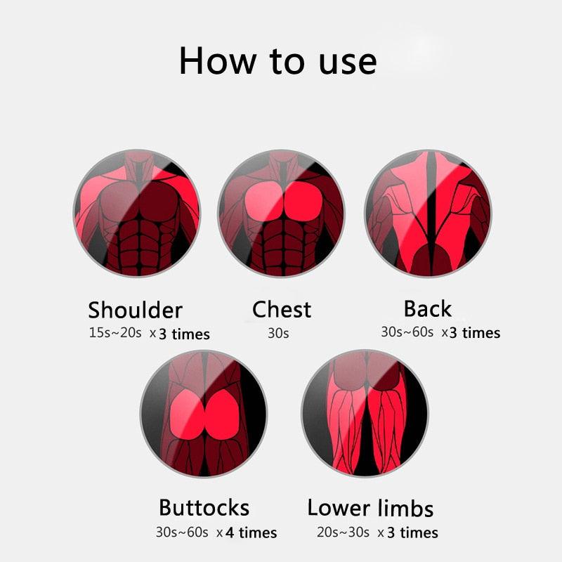 Pistola de massagem muscular - DigitalDreams - Sua Loja dos Sonhos!